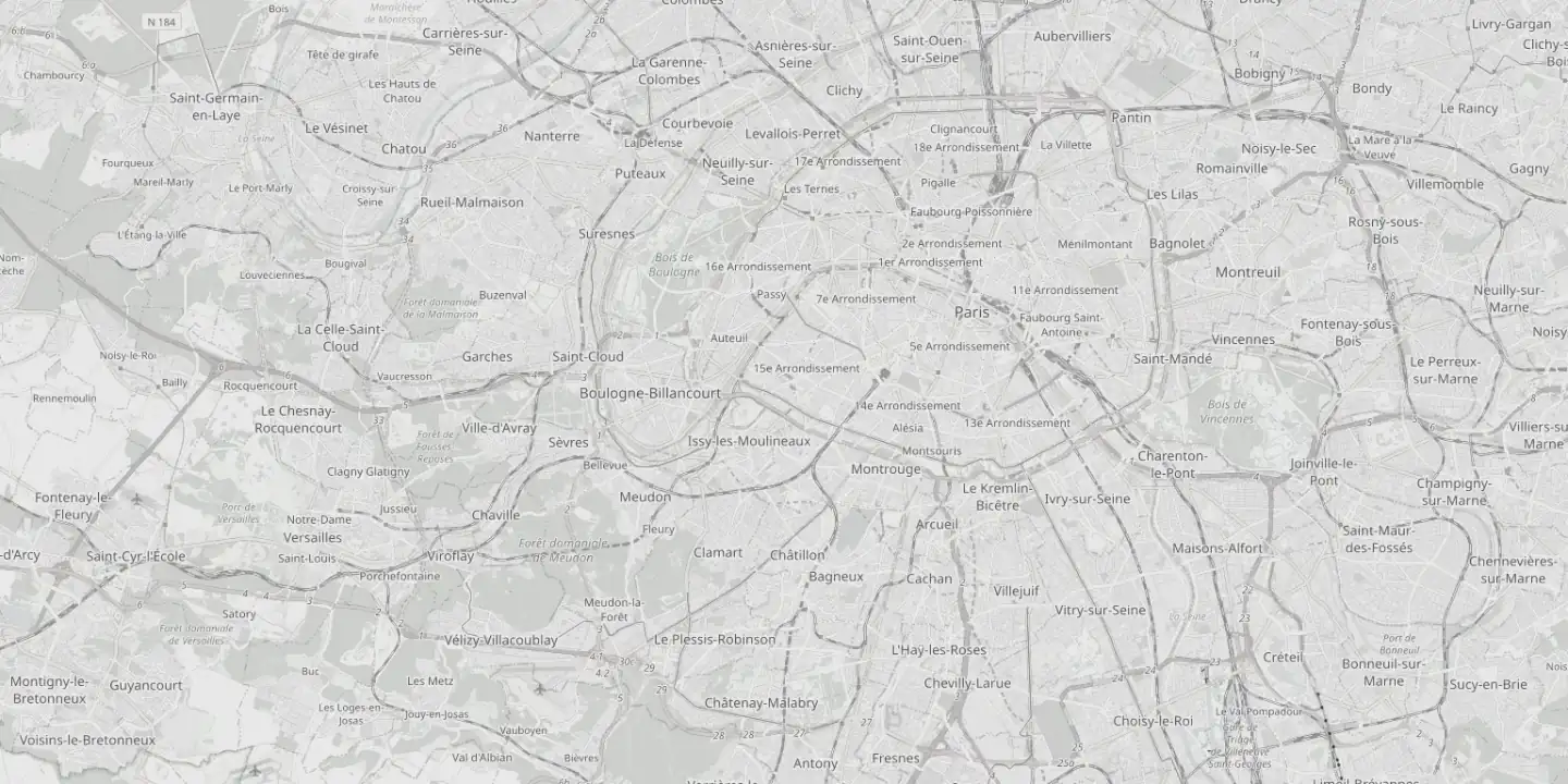 A map with geotagged photo positions marked